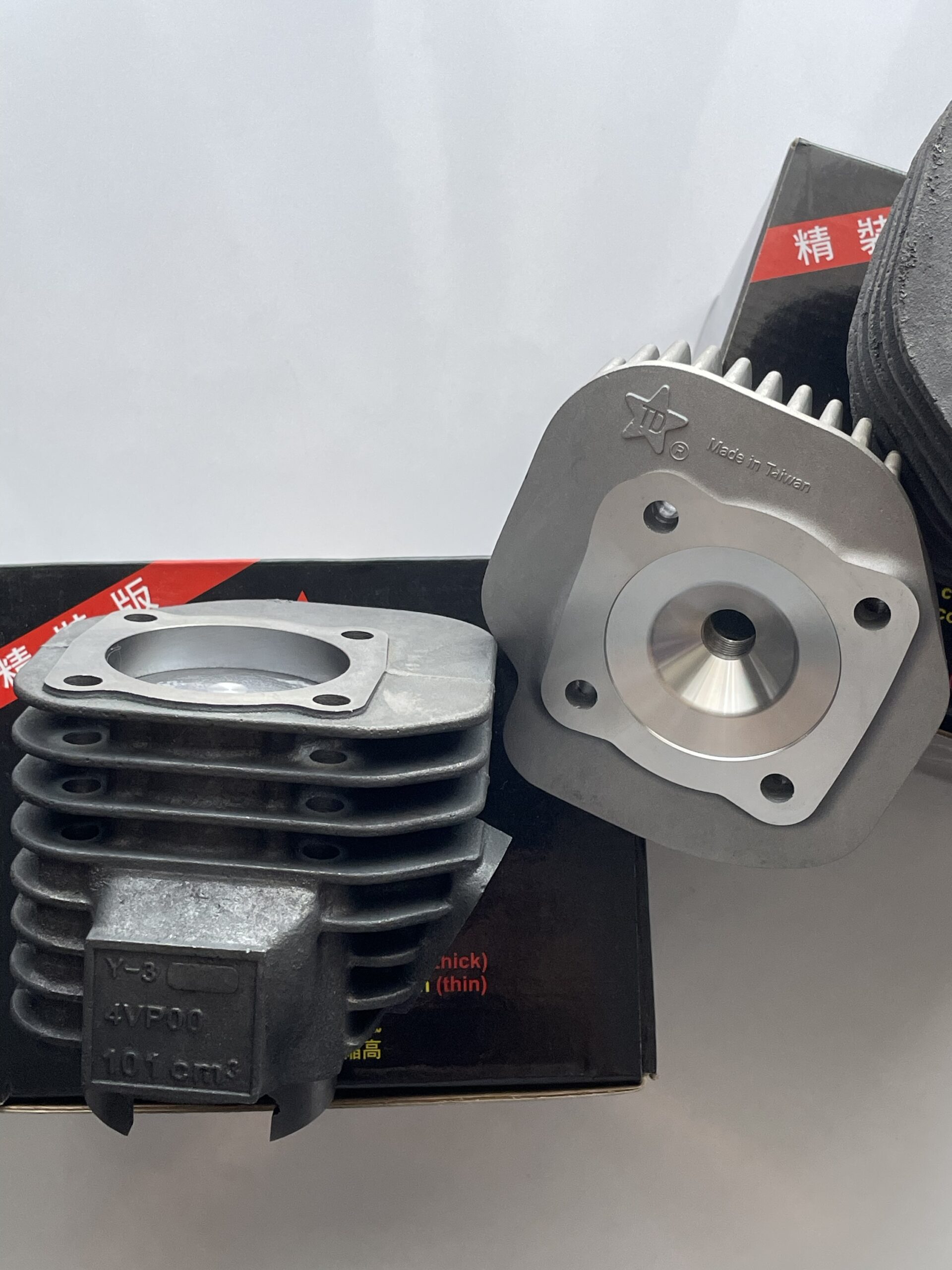 Kit de Cilindro + Cabezote TAIDA 52MM Cylinder + Head Yamaha BWS 100 - Imagen 2