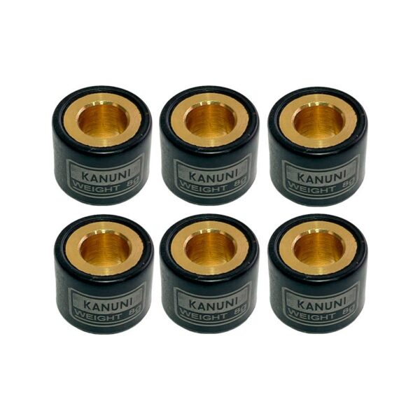 Rodillos de Clutch X 6 PCS Hueco Ancho KNU Yamaha BWS 100