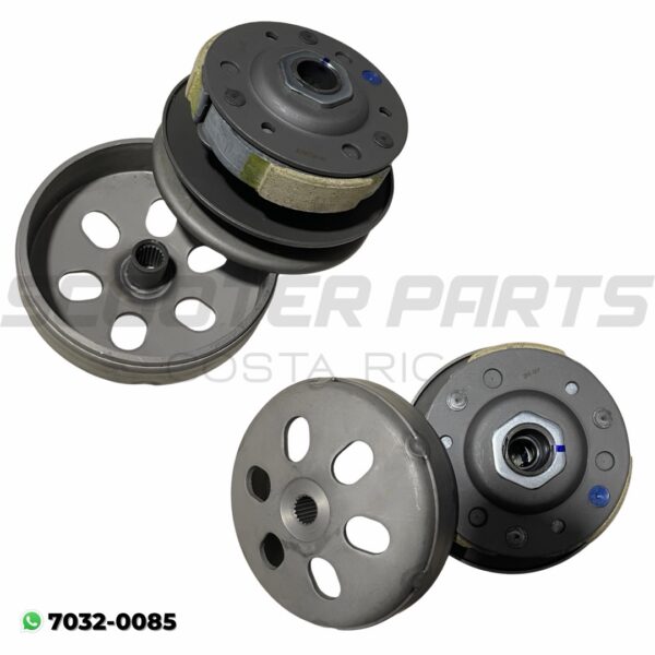 Clutch Completo NAVI 110 INOKI Trasero