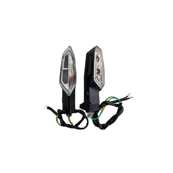 Direccional Del/trasero Cb-190r Lente Transparente (par) LED LUMENS