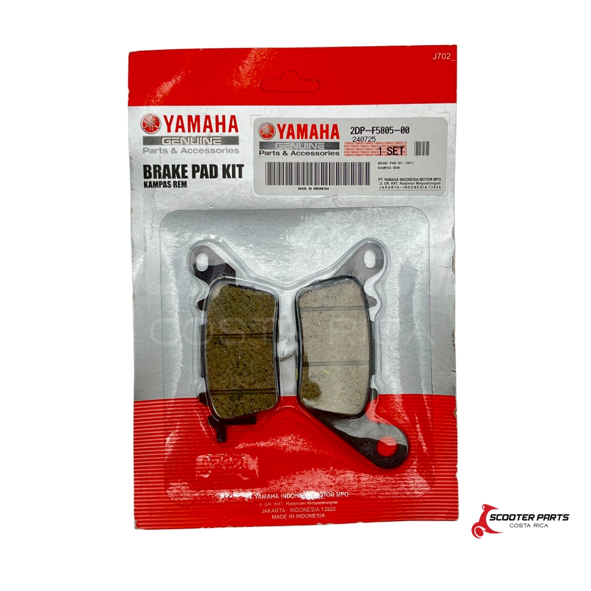 Pastillas de Freno Delanteras NMAX OEM