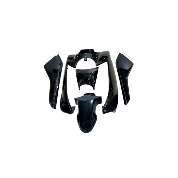 Kit Partes Plasticas BWS 125 Negro Incuye 5 PCS Yamaha BWS 125